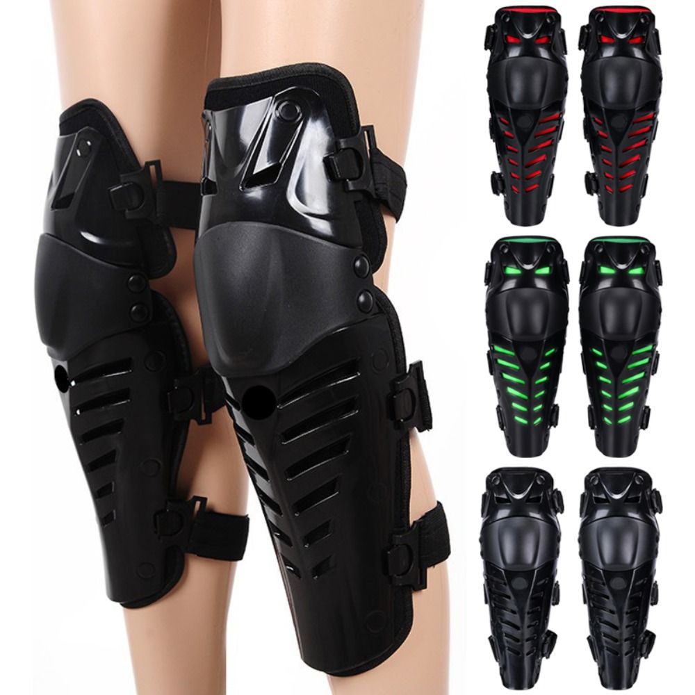Riding Gear - Duurzame motorfiets kniebeschermers, comfortabel, ademend, gemaakt