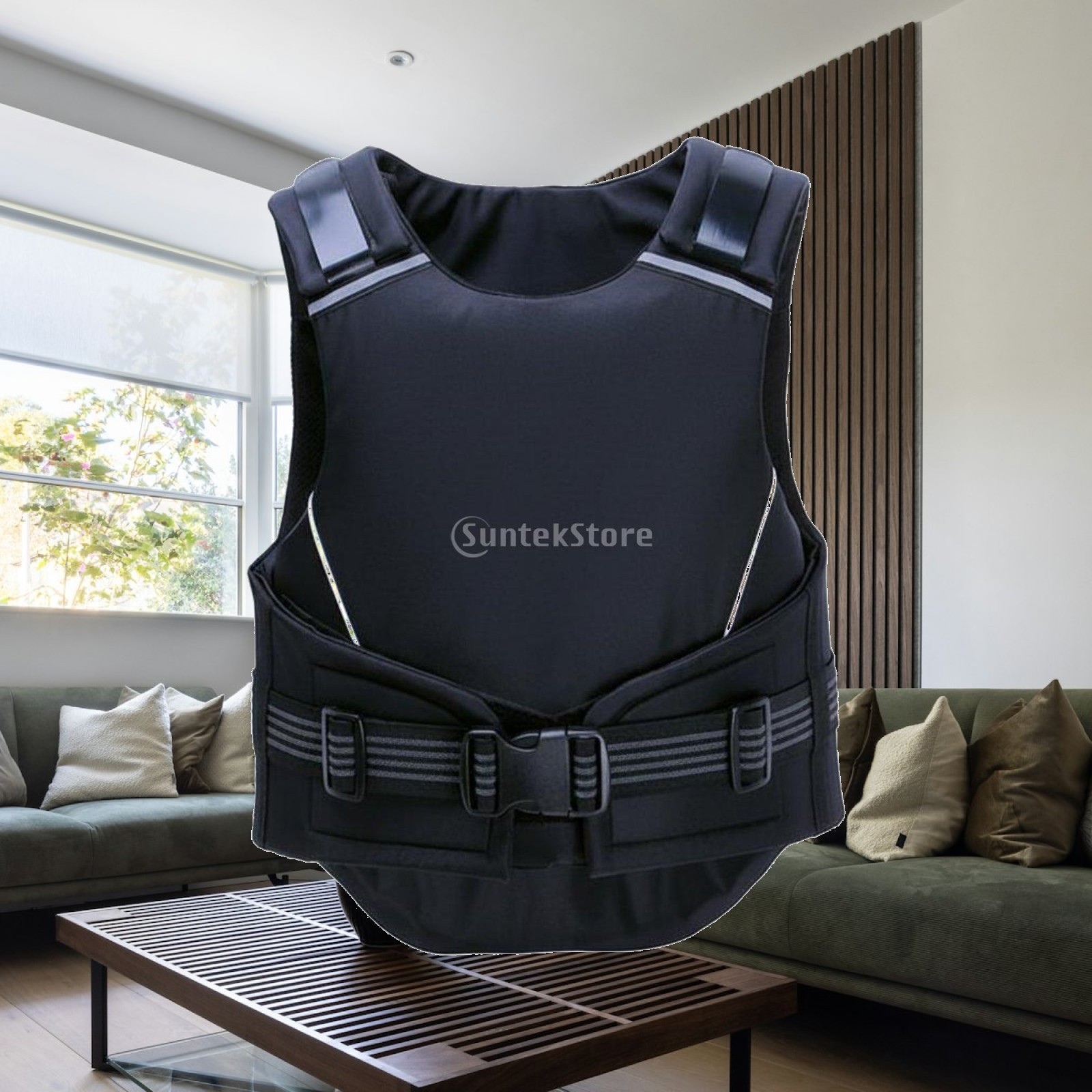 Riding Gear - Beschermend vest voor paardensport, met honingraatstructuur