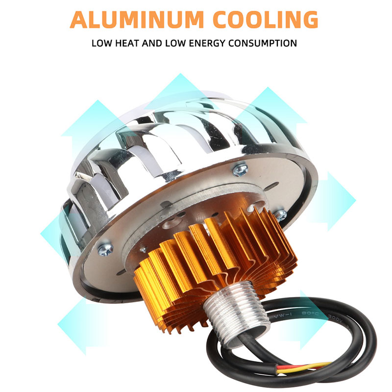 1 stks Auto Motor Koplamp Dual - Universal Motorcycle Led Headlight Projector recensie en prijs