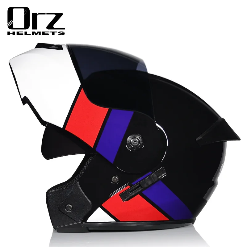 Orz901 Dubbele Lens Full Face  - Dual Visor Motorcycle Racing Helmet recensie en prijs