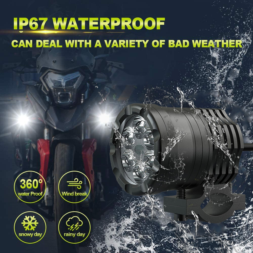 NLpearl 60W Motorfiets LED Kop - Universal Motorcycle Led Headlight Projector recensie en prijs