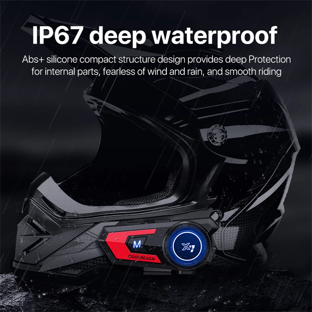 X7 Motorhelm Headset Draadloze - Full Face Motorcycle Helmet With Bluetooth recensie en prijs