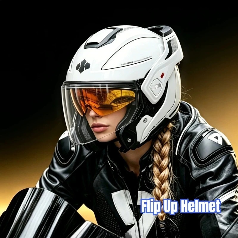 180 °   Achterwaarts draaibare - Modular Flip Up Motorcycle Helmet Dot Approved recensie en prijs